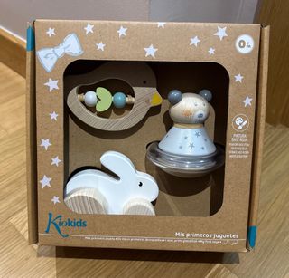 Kiokids Set Juguetes Madera 0+ Meses