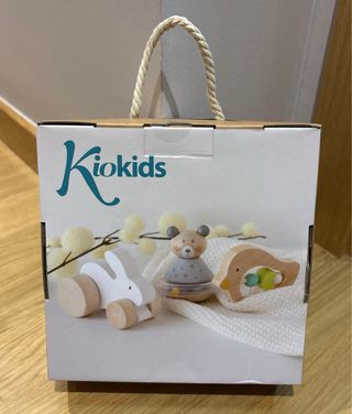 Kiokids Set Juguetes Madera 0+ Meses