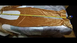 Disfraz adulto talla única, 2 piezas.