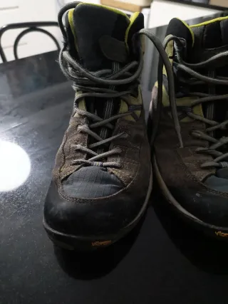 Botas Asolo Gore-Tex Marrones y Verdes