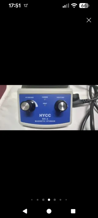 Agitador Magnético HYCC SH-2 con Calefactor