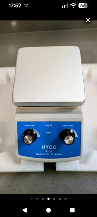 Agitador Magnético HYCC SH-2 con Calefactor