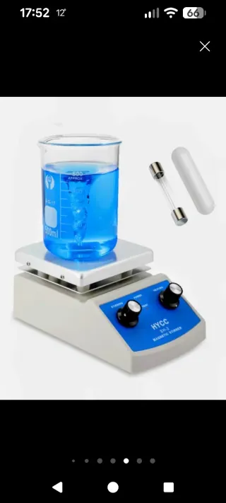 Agitador Magnético HYCC SH-2 con Calefactor