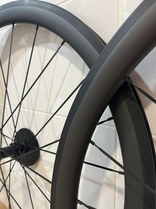 Ruedas carbono 38mm freno zapata