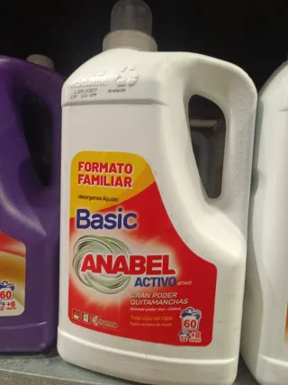Detergente Anabel Activo 60 lavados