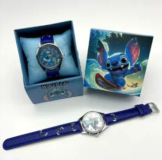 Reloj infantil de pulsera con diseño de Stitch
