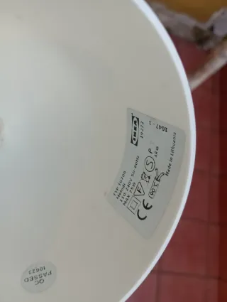 Lampadario Ikea Bianco