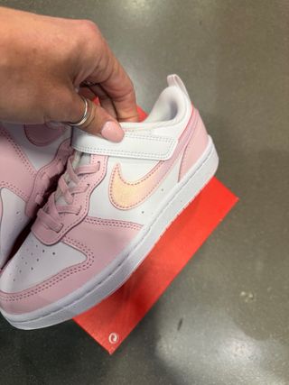 Scarpe Nike bambina rosa e bianche