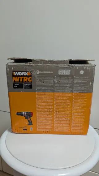 Taladro Worx Nitro Brushless 20V WX354.9