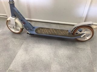 Patinete Oxelo Azul y Gris + casco