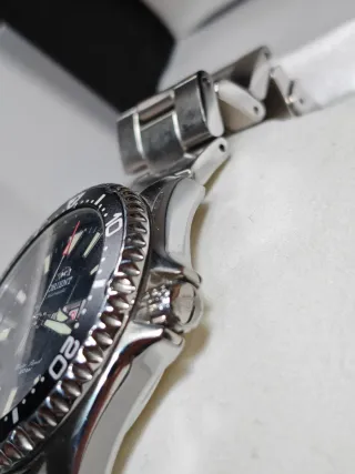 Reloj Orient Kamasu Negro/Plateado