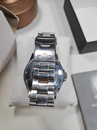 Reloj Orient Kamasu Negro/Plateado