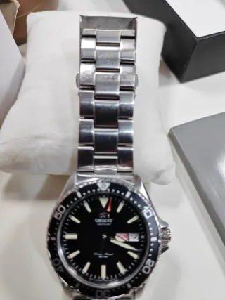 Reloj Orient Kamasu Negro/Plateado