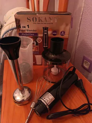 Batidora de Mano Sokany 4 en 1
