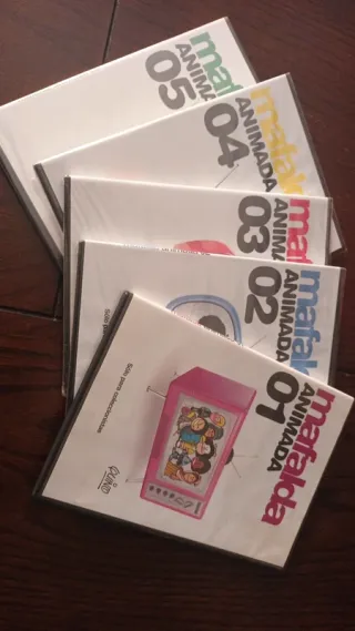 Colección DVDs Mafalda Animada (5 Discos)
