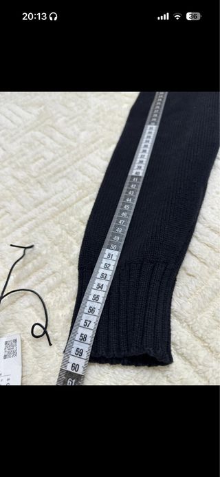 Jersey cuello vuelto negro