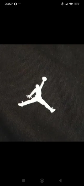 Sudadera Jordan Niña XL Negra Nueva