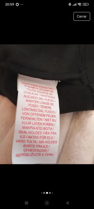 Sudadera Jordan Niña XL Negra Nueva