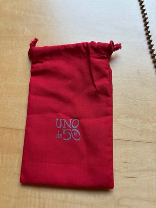 Collar Corazón Plata Uno de 50