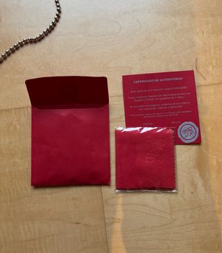 Collar Corazón Plata Uno de 50