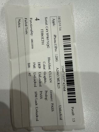 iPhone 13 Pro 128GB Batería 97%