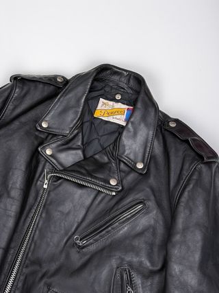 Cazadora Cuero Vintage Schott Talla 46