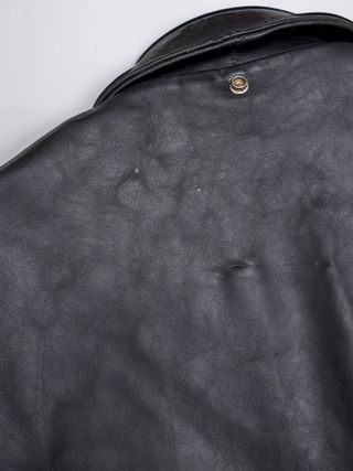 Cazadora Cuero Vintage Schott Talla 46