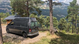 VW T5 CAMPER, CAMPER, larga con techo alto H2