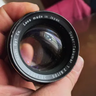 Objetivo Asahi Super-Takumar 1:2.8/105