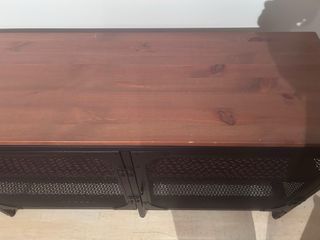 Mesa TV Madera y Metal IKEA FJALLBO