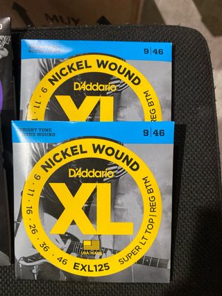 Juego Cuerdas guitarra electrica D'Addario XL uni