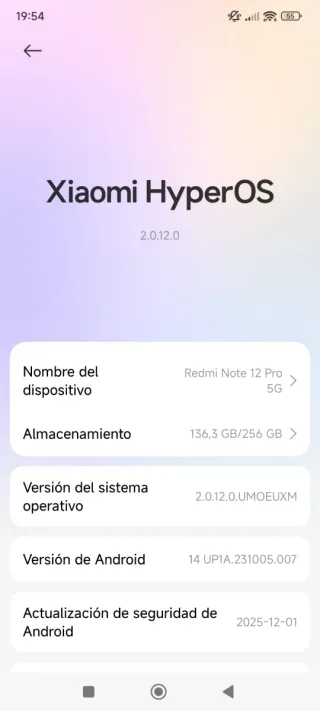 Xiaomi Redmi Note 12 Pro 5G 256Gb+8gbRAM +Cargador