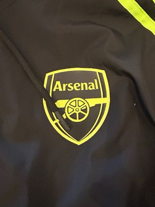 Chaqueta Adidas Arsenal Negra y Azul