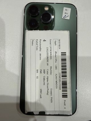 iPhone 13 Pro 128GB Verde Batería 82%
