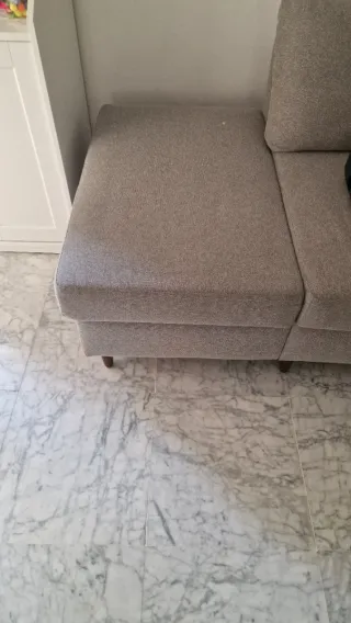 Módulo/Puff Sofá Gris.GATO PRETO. 2 unidades.