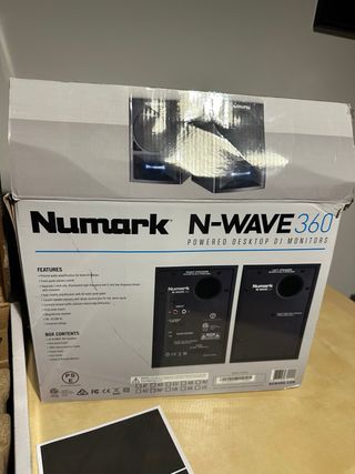 Controlador DJ Numark HF 125 + N-Wave 360