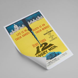 Póster cine, 12 hombres sin piedad - 50x70cm