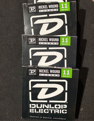 Dunlop Nickel Wound 11 Juego Cuerda Guitarra unid
