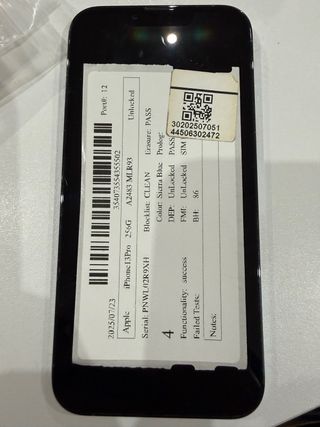 iPhone 13 Pro 256GB Azul Batería 86%