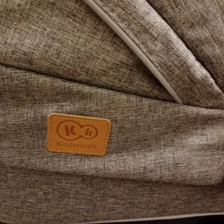 Cochecito de bebé gris