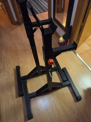 Soporte para barra de pesas