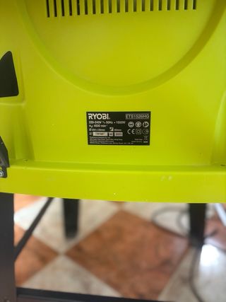Sierra de mesa Ryobi 1500W ACEPTO CAMBIOS
