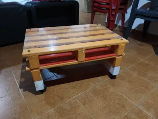 Mesa de centro de palets