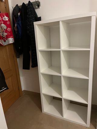 Estantería modular blanca Ikea