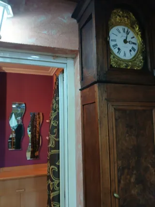 Relojes de pie antiguos (2 unidades)