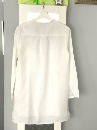 Blusón Massimo Dutti Blanco