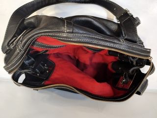 Bolso Guy Laroche Piel Negra Hombro