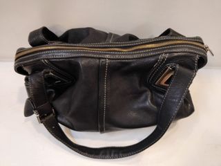 Bolso Guy Laroche Piel Negra Hombro