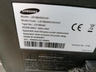TV Samsung 14 Negra
