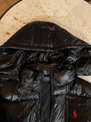 Abrigo Polo Ralph Lauren Negro Brillante